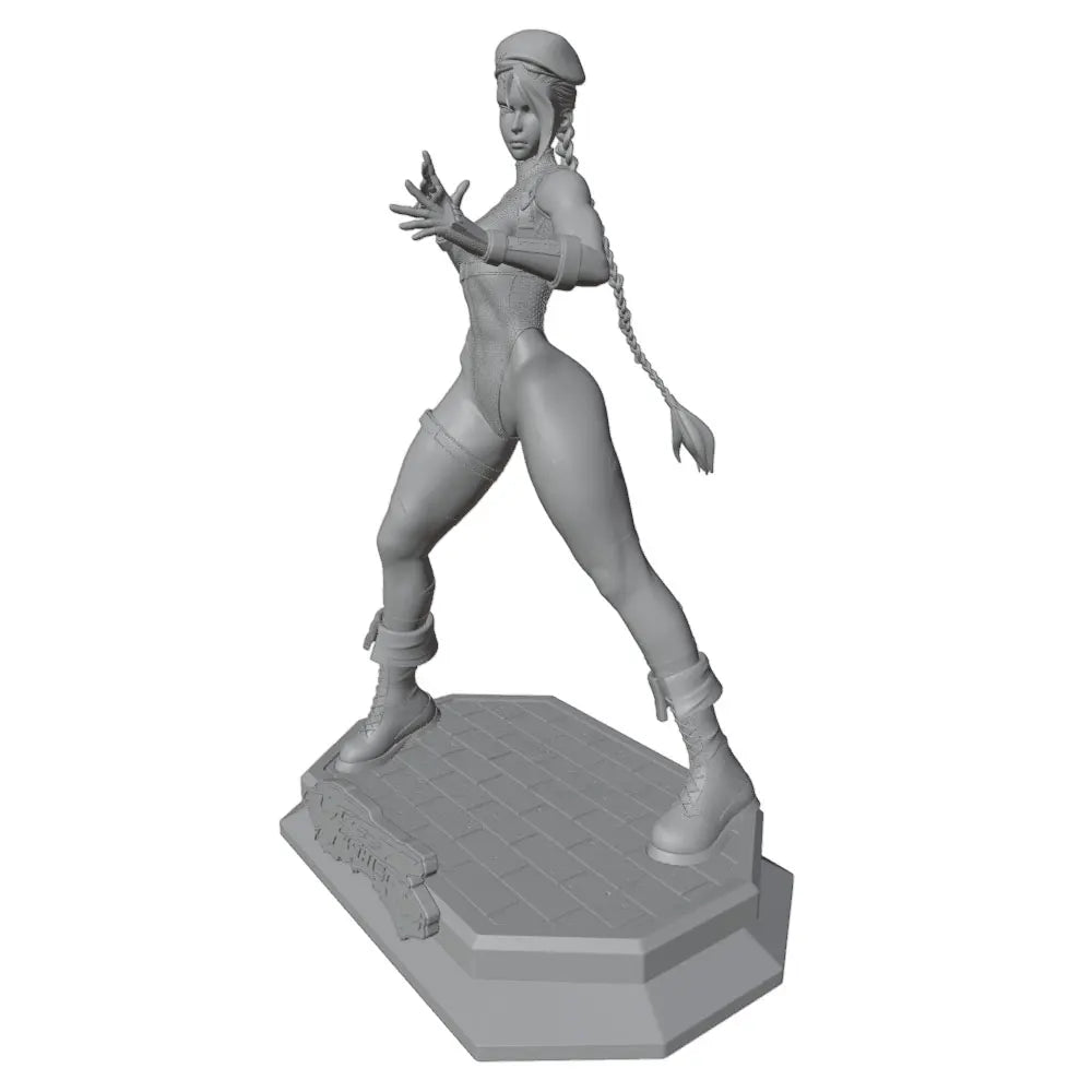 75mm Warrior, Resin Model Figure Kit, Anime Theme, Unassembled and Unpainted
