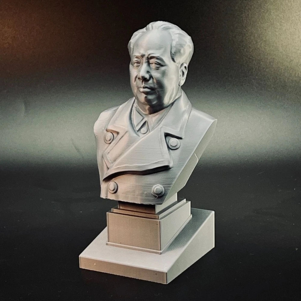 150mm Modern Mao Zedong, Resin Model Bust Kit, Unassembled and Unpainted