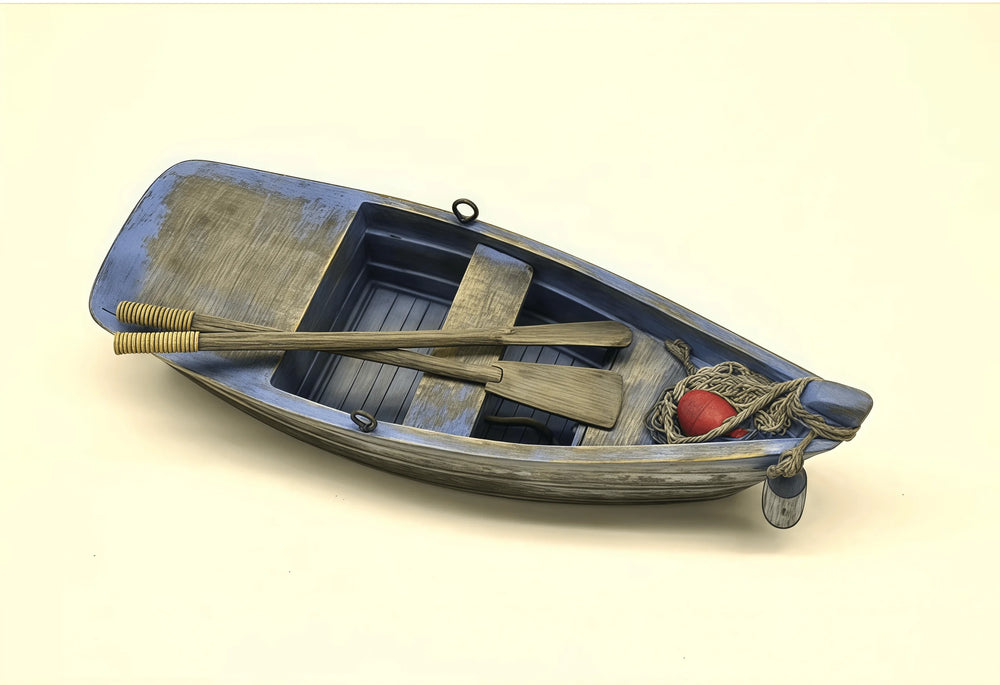1/35 Fishing Boat, Resin Model Ship Kit, Historical Theme, Unassembled and Unpainted