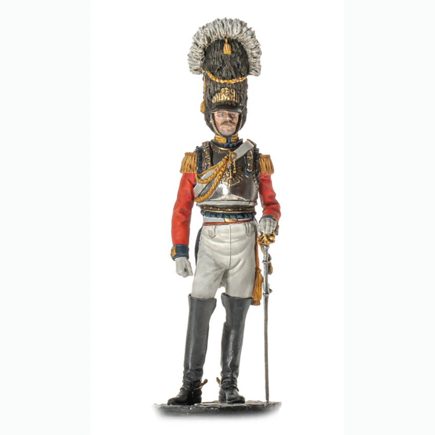 1/32 Napoleonic British Guard Officer, Resin Model Figure Kit, Unassembled and Unpainted