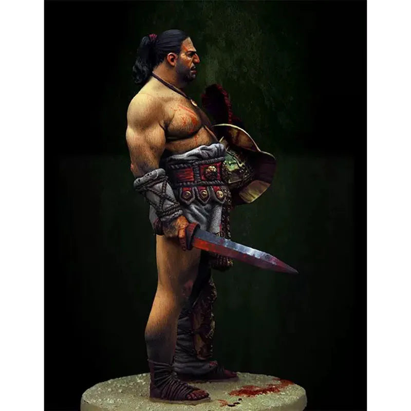 1/18 Barbarian with Axes, Resin Model Figure Kit, Fantasy Theme, Unassembled and Unpainted