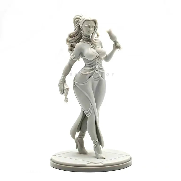 38mm Fantasy Pin-up Female, Resin Model Figure Kit, Unassembled and Unpainted