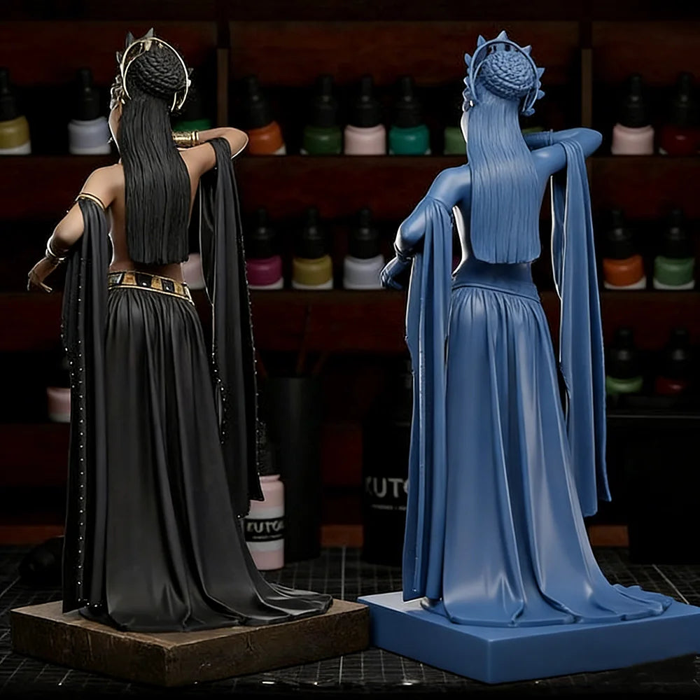 230mm Queen Akasha, Resin Model Bust Kit, Fantasy Theme, Unassembled and Unpainted