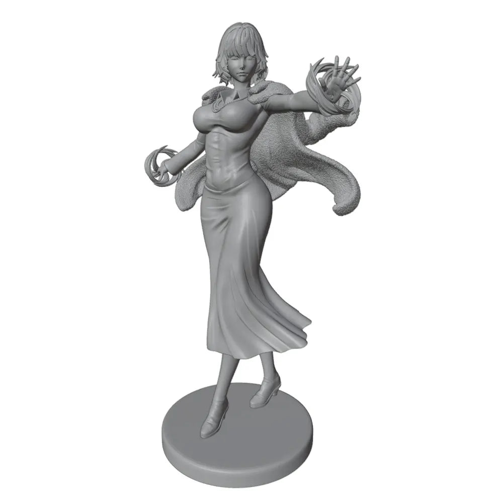 1/24 Sorceress with Serpent Familiars, Resin Model Figure Kit, Anime Theme, Unassembled and Unpainted