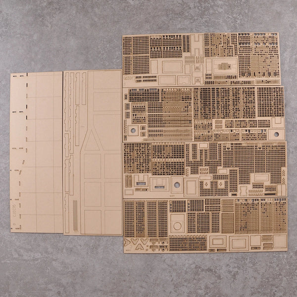 1/700 Modern Port of New York, Resin Model Diorama Kit, Unassembled and Unpainted