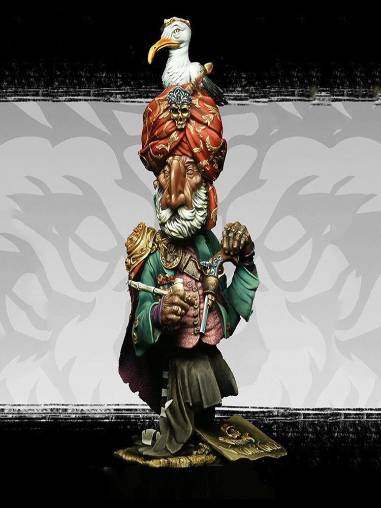 1/9 Ancient Fantasy Warrior, Resin Model Figure Kit, Unassembled and Unpainted