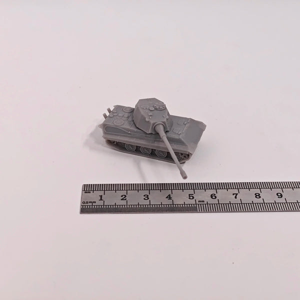 1/144 WWII German E-75 Heavy Tank, Resin Model Vehicle Kit, Unassembled and Unpainted