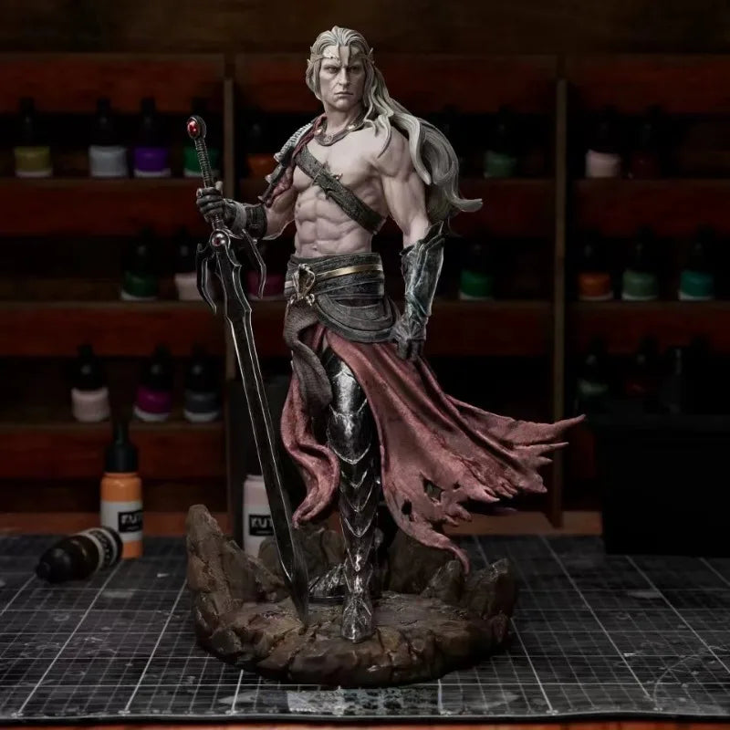 1/24 Elric of Melnibone, Resin Model Figure Kit, Fantasy Theme, Unassembled and Unpainted