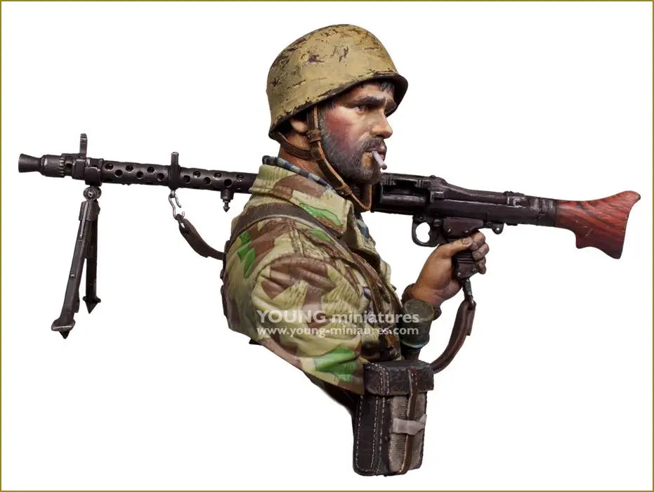 1/10 Modern NATO Soldier, Resin Model Bust Kit, Unassembled and Unpainted