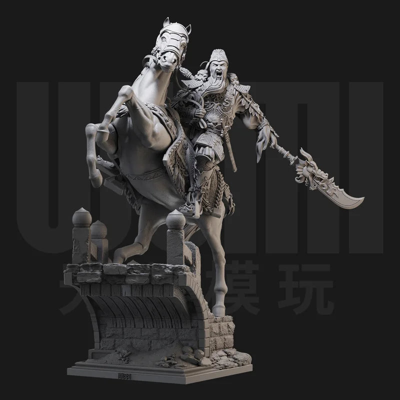1/24 Medieval Mounted Cavalry, 3 Figures, Resin Model Figure Kit, Unassembled and Unpainted