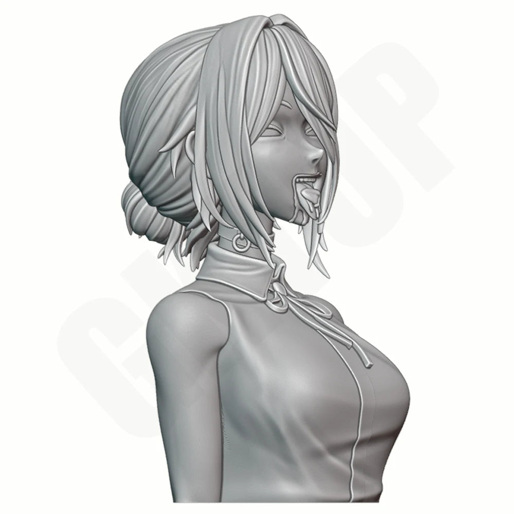 65mm Dark Fantasy Vampire, Resin Model Bust Kit, Fantasy Theme, Unassembled and Unpainted