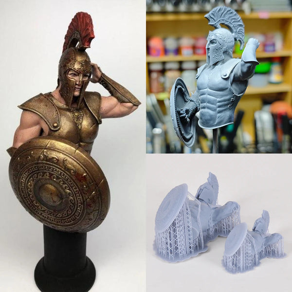 120mm Ancient Roman Gladiator Warrior, Resin Model Figure Kit, Unassembled and Unpainted