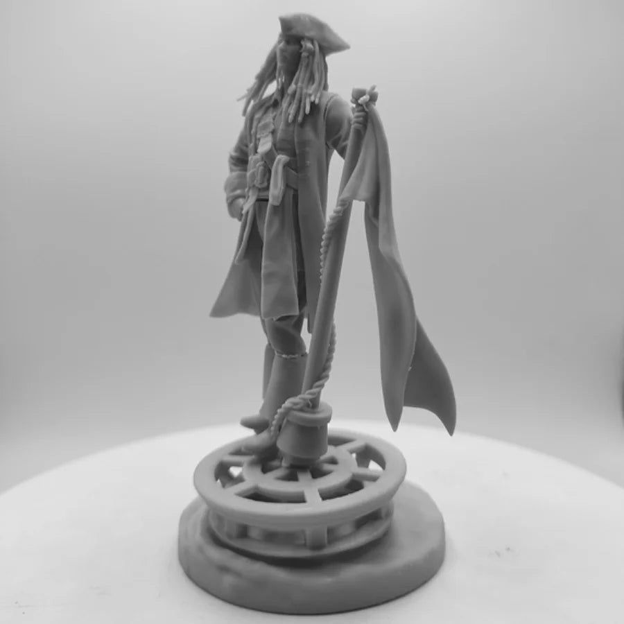 1/24 Historical Pirate Captain, Resin Model Figure Kit, Historical Theme, Unassembled and Unpainted