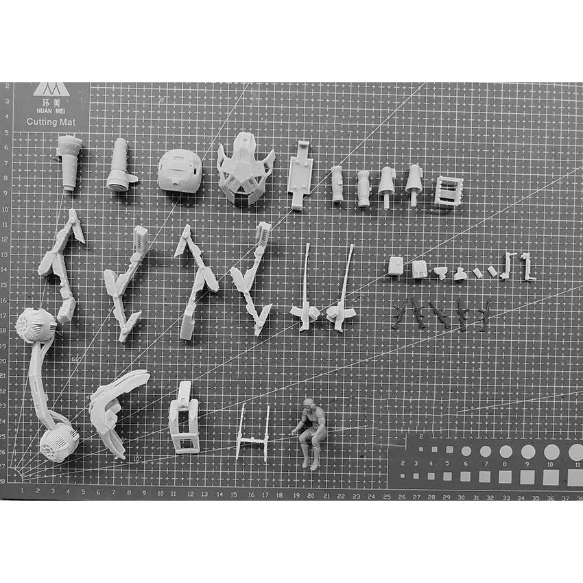 1/35 Walker Mecha, Resin Model Vehicle Kit, Sci-Fi Theme, Unassembled and Unpainted