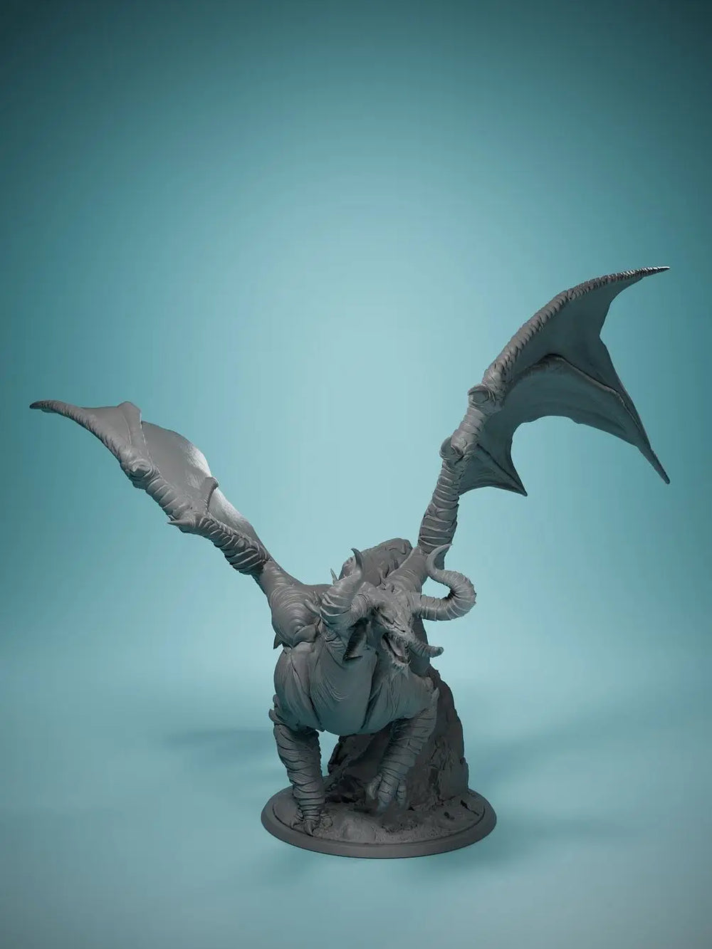 Cloud Dragon, Resin Model Creature Kit, Fantasy Theme, Unassembled and Unpainted