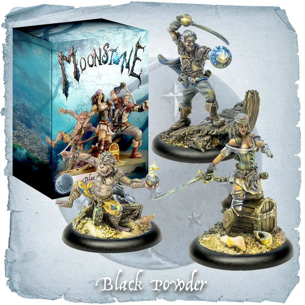 Warriors & Mages, 2 Figures, Resin Model Figure Kit, Fantasy Theme, Unassembled and Unpainted