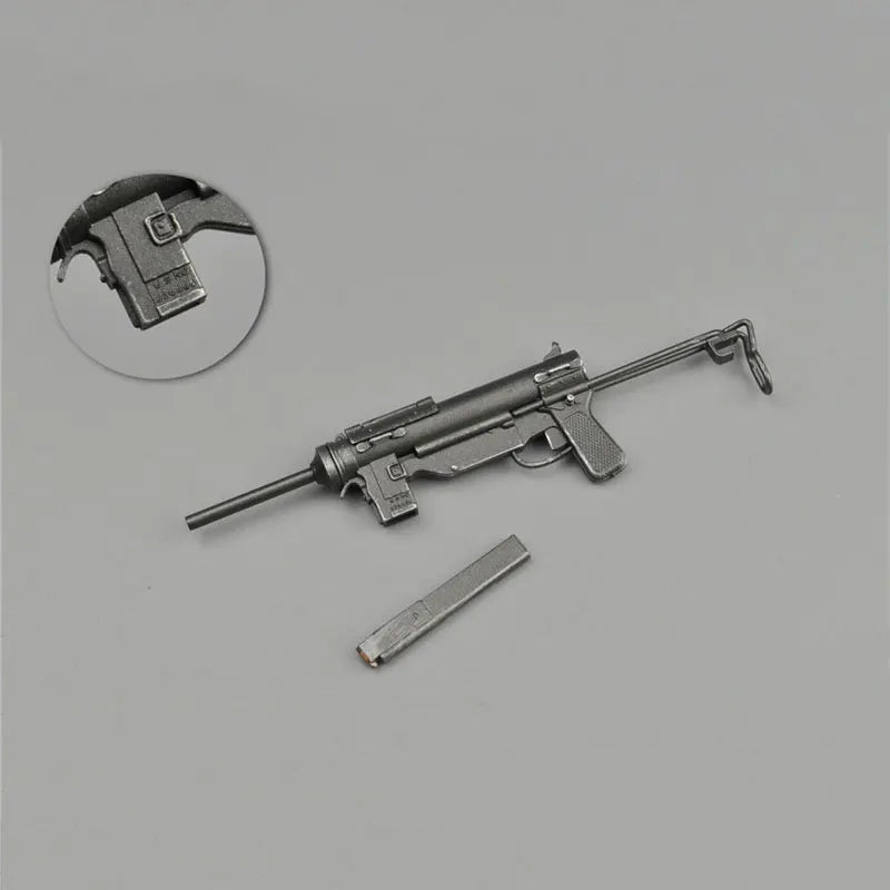 1/6 WWII American M3 Submachine Gun, Resin Model Accessory Kit, Unpainted