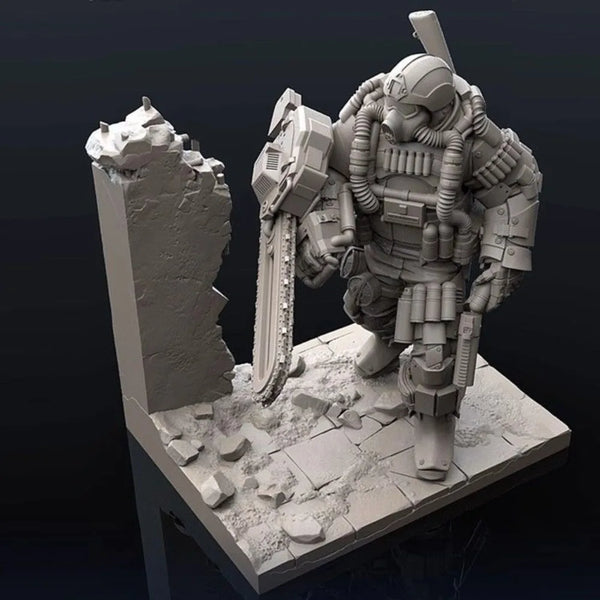 1/35 Nest Destroyer Sci-Fi Warrior, Resin Model Figure Kit, Sci-Fi Theme, Unassembled and Unpainted