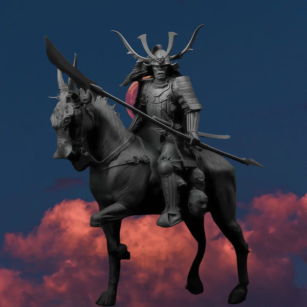 1/24 Medieval Dark Fantasy Skeleton Knight, Resin Model Figure Kit, Unassembled and Unpainted