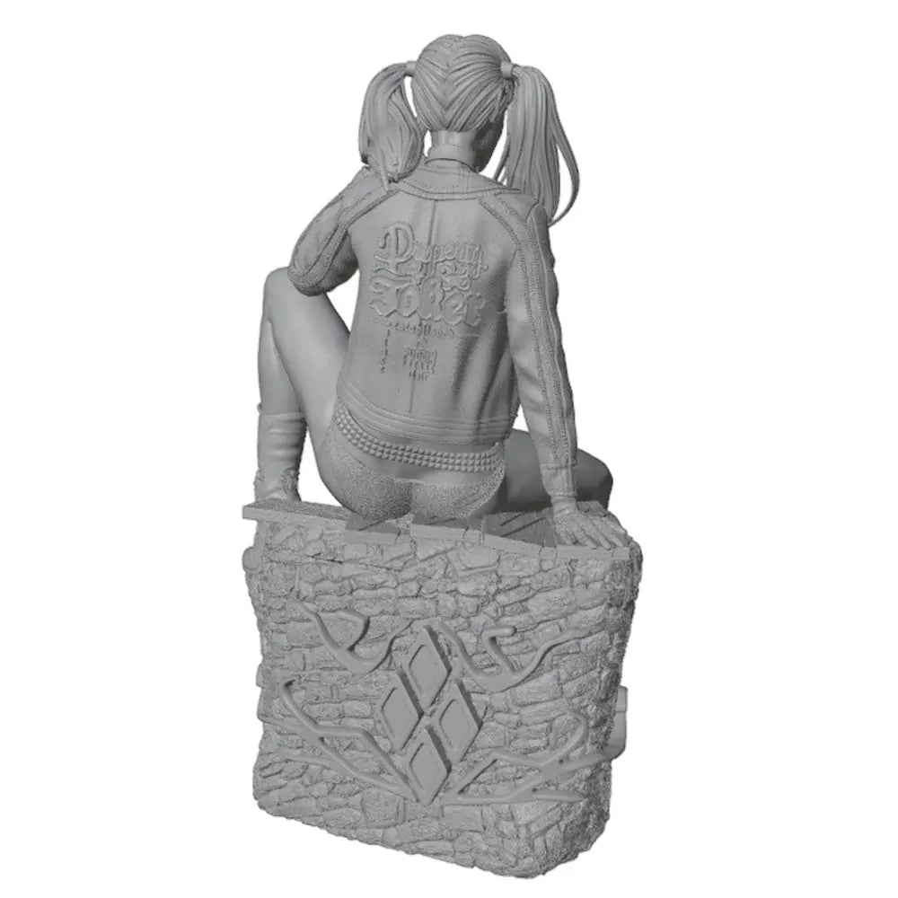75mm Ornate Fantasy Pinup, Resin Model Figure Kit, Unassembled and Unpainted