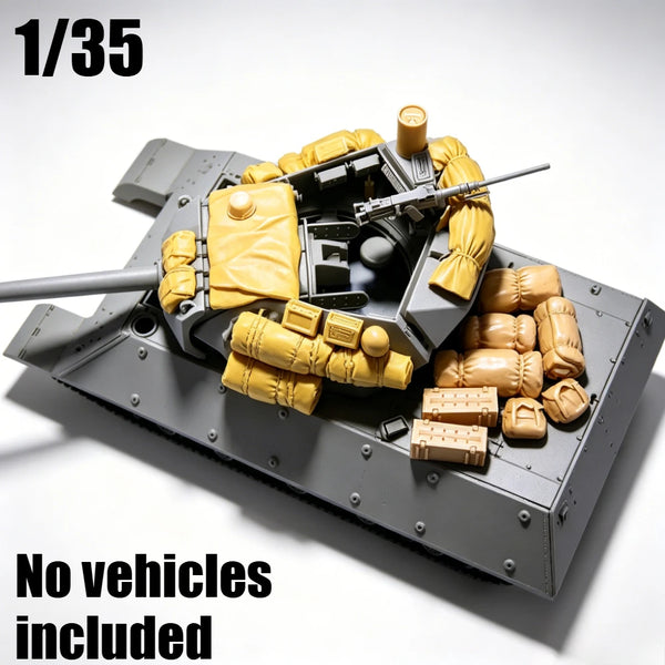 1/35 WWII American M10 Tank Destroyer, Resin Model Vehicle Kit, Unassembled and Unpainted