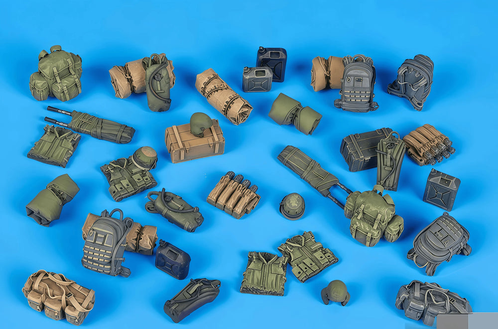 1/35 Modern Military Soldier, Resin Model Diorama Kit, Unassembled and Unpainted
