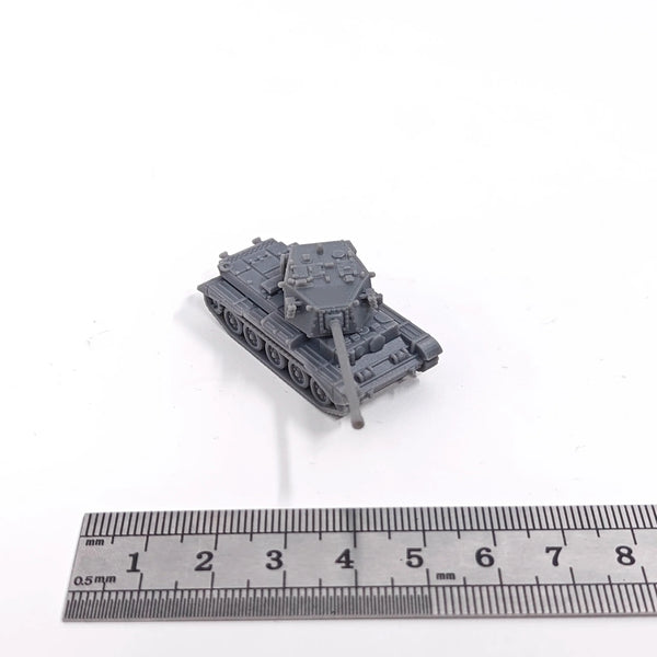 Cold War British FV4101 Charioteer Tank Destroyer 1/144 Resin Vehicle Kit