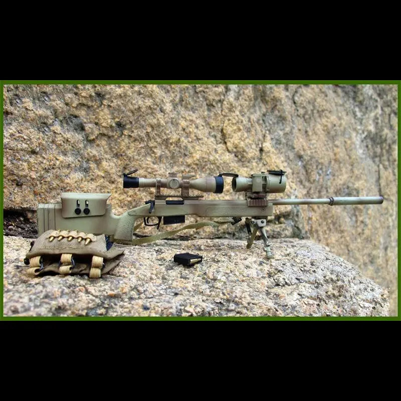 1/6 Modern M40A5 Sniper Rifle, Resin Model Accessory Kit, Unpainted