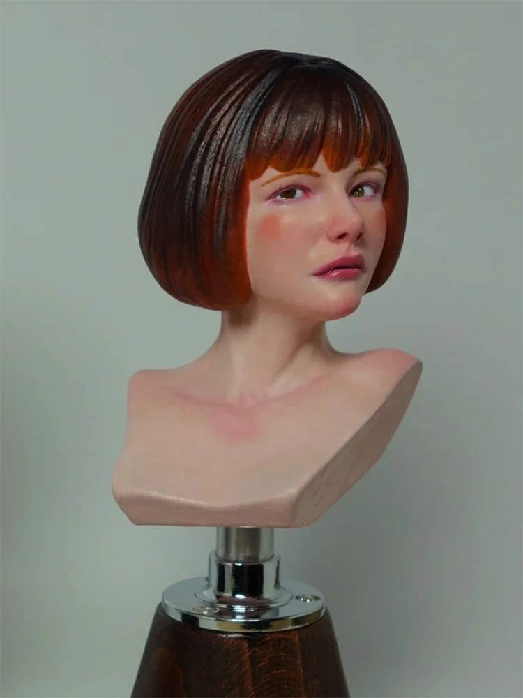 1/10 Female, Resin Model Bust Kit, Unassembled and Unpainted