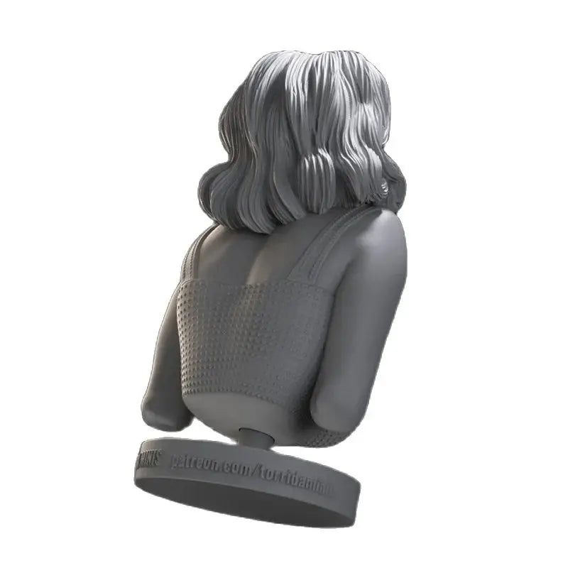 1/10 Golden Hair Beauty, Resin Model Bust Kit, Unassembled and Unpainted