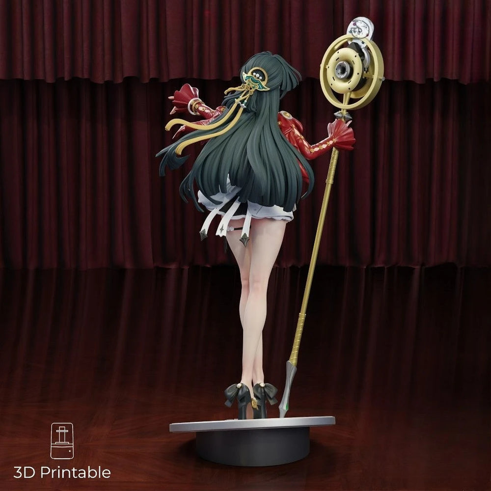 Star Singer, Resin Model Figure Kit, Anime Theme, Unassembled and Unpainted