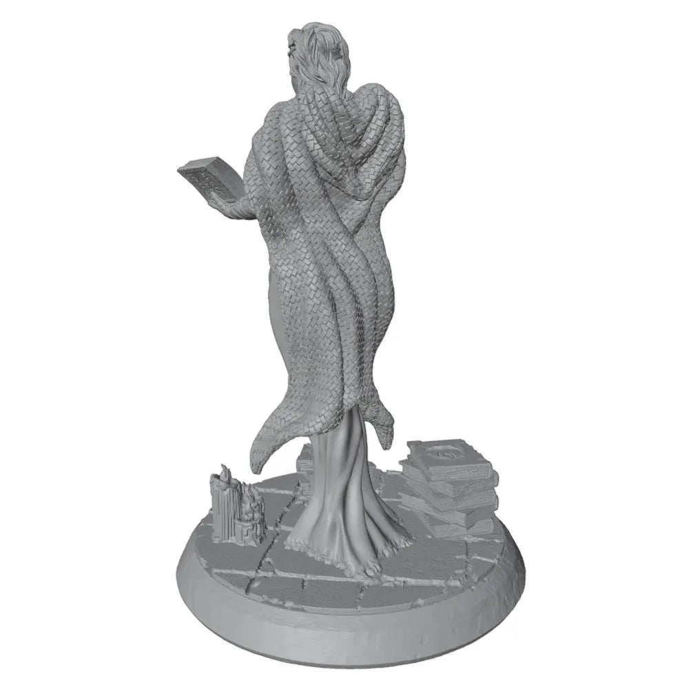 75mm Fantasy Enchantress, Resin Model Figure Kit, Unassembled and Unpainted