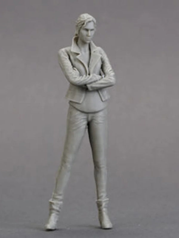 1/18 Modern Businesswoman, Resin Model Figure Kit, Historical Theme, Unassembled and Unpainted