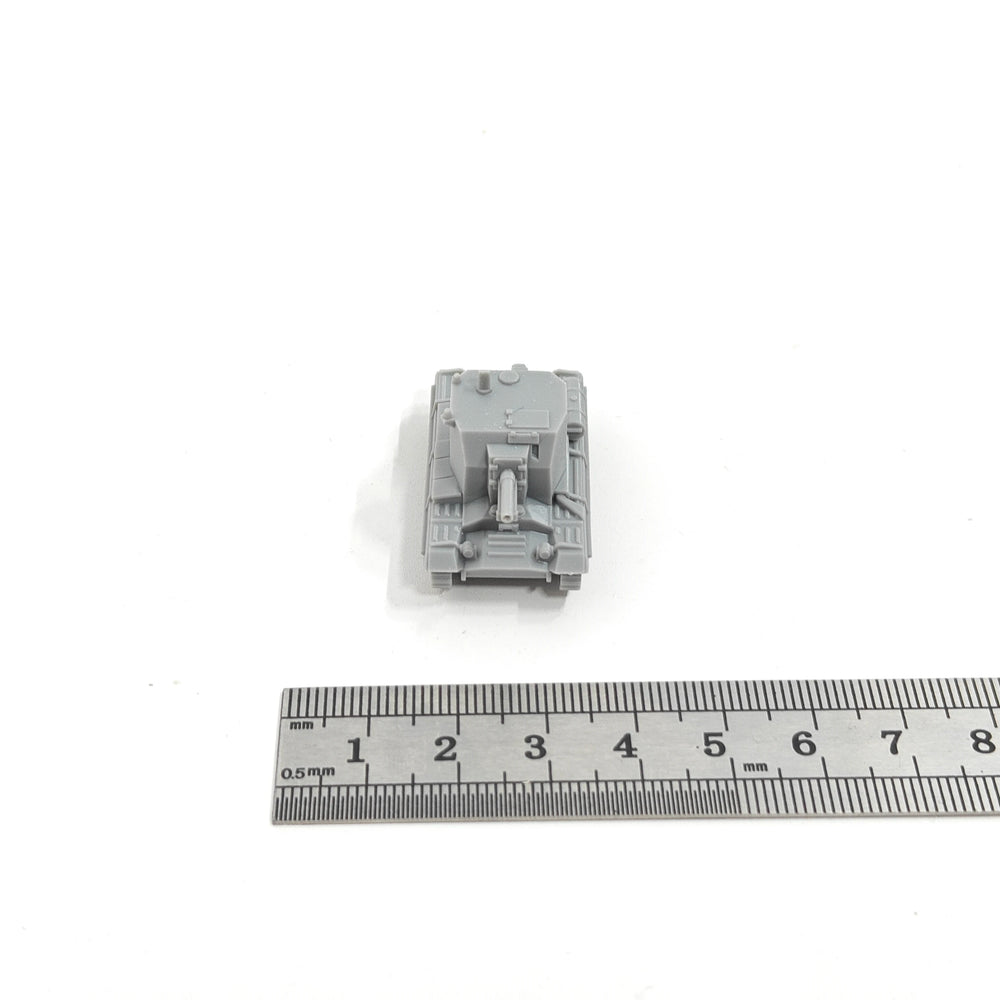1/144 WWII 25-pdr Self-Propelled Gun Bishop, Resin Model Vehicle Kit, Unassembled and Unpainted