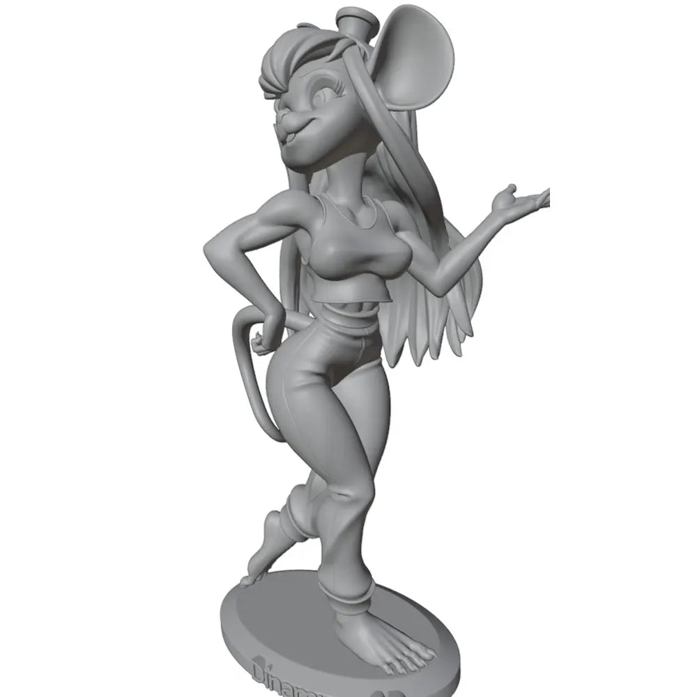 75mm Fairy Character, Resin Model Figure Kit, Anime Theme, Unassembled and Unpainted
