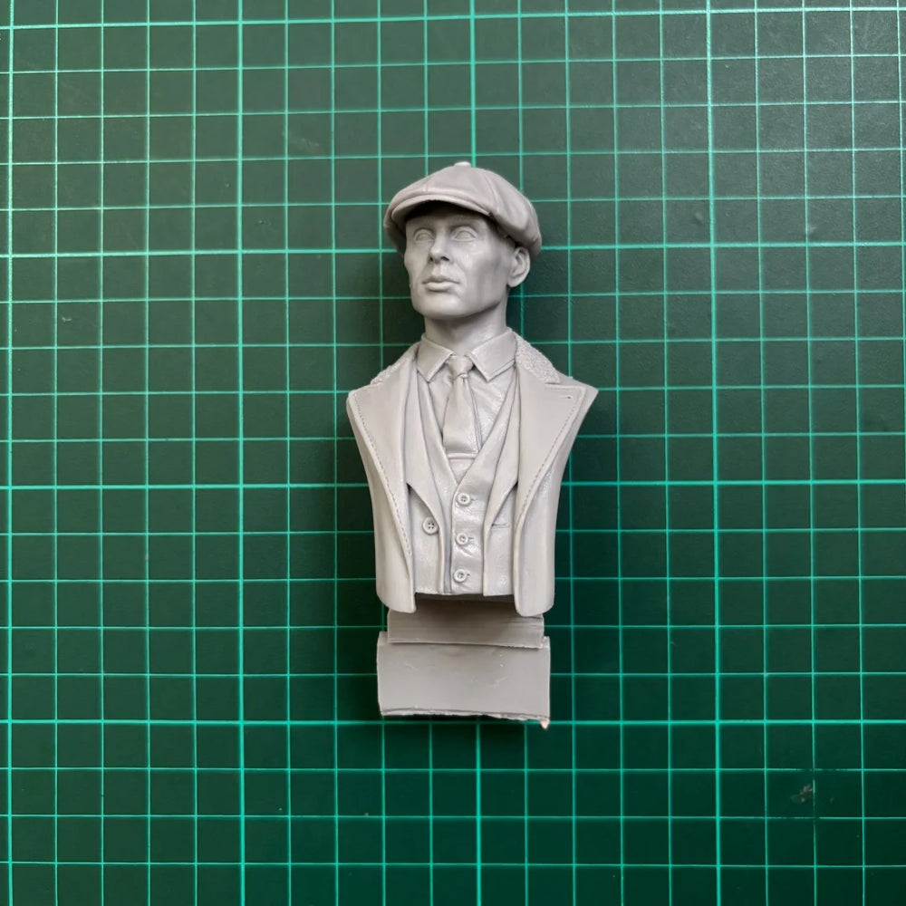 1/10 Modern 1920s Gangster, Resin Model Bust Kit, Unassembled and Unpainted
