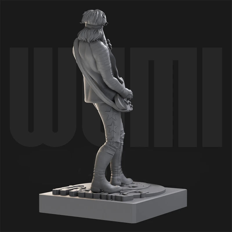 1/18 Rock Singer Musician, 6 Figures, Resin Model Figure Kit, Historical Theme, Unassembled and Unpainted