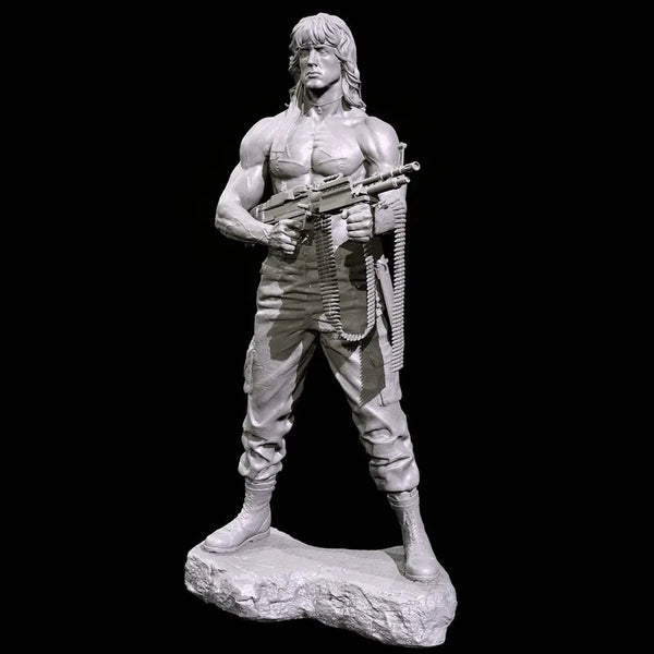38mm Modern Tactical Operator, Resin Model Figure Kit, Unassembled and Unpainted