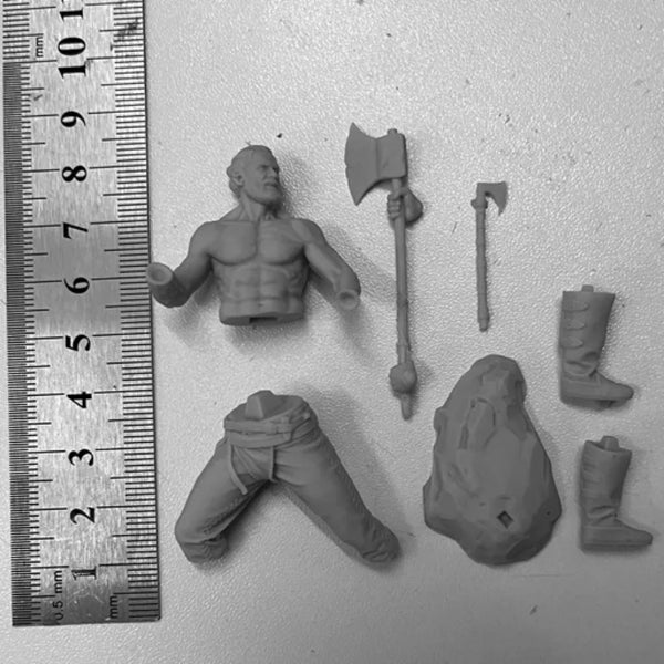 1/24 Medieval Rollo Duke of Normandy, Resin Model Figure Kit, Unassembled and Unpainted