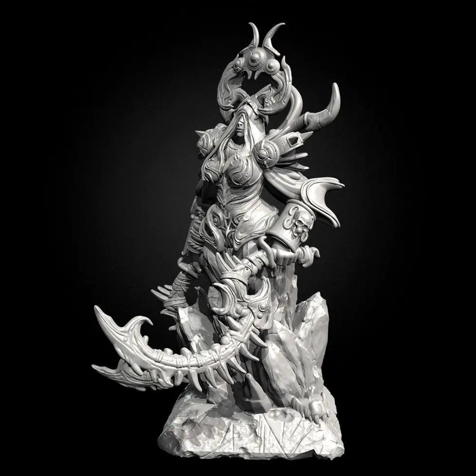 50mm Night Goddess, Resin Model Figure Kit, Fantasy Theme, Unassembled and Unpainted