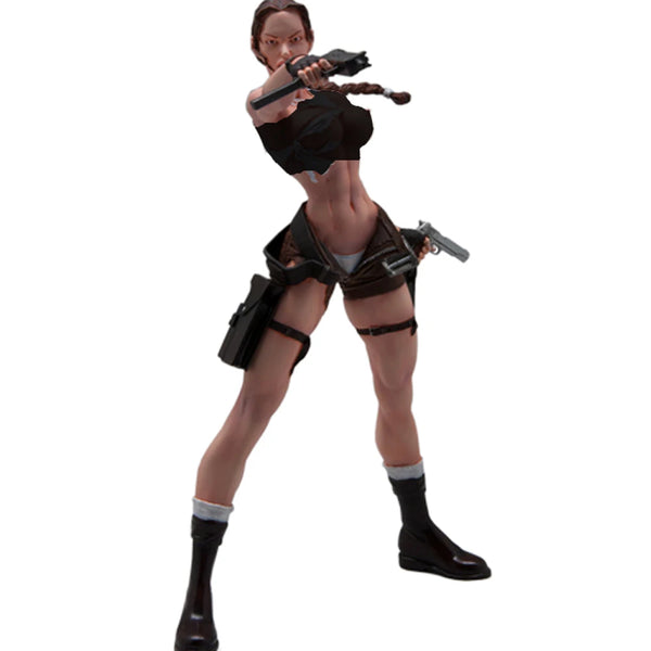1/9 Female Tactical Raider, Resin Model Figure Kit, Sci-Fi Theme, Unassembled and Unpainted