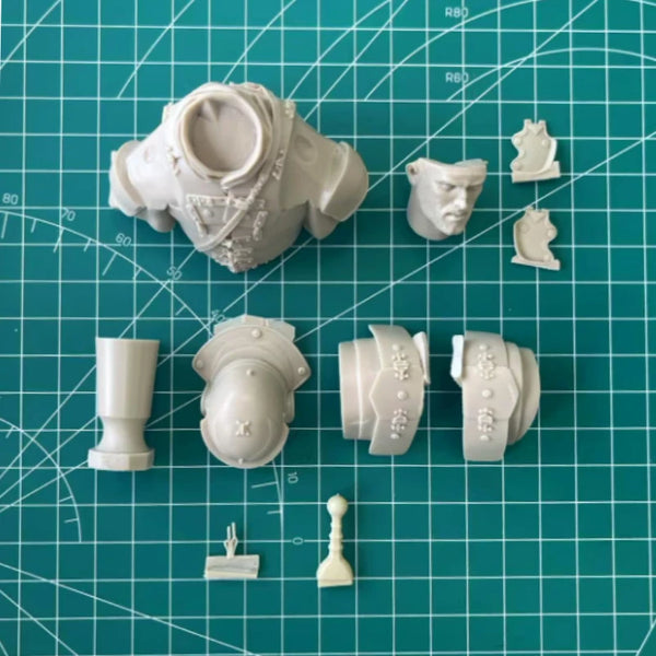 1/10 Ancient Roman Legionarius, Resin Model Bust Kit, Unassembled and Unpainted