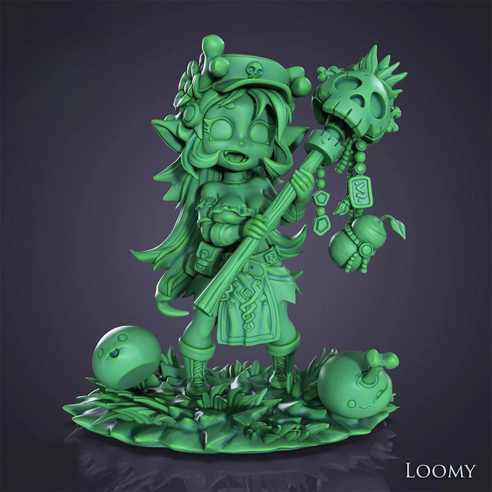 1/24 Goblin Girls Group, 8 Figures, Resin Model Figure Kit, Fantasy Theme, Unassembled and Unpainted