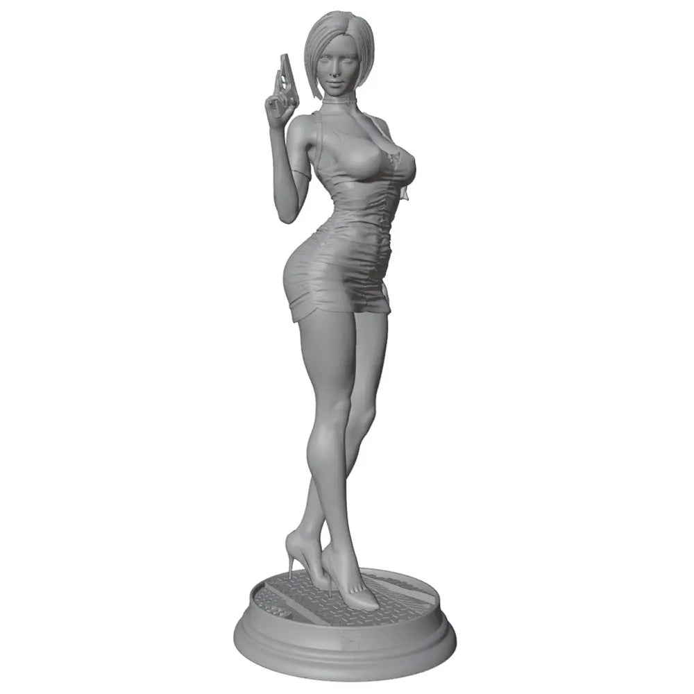 1/24 Pin-Up Female, Resin Model Figure Kit, Unassembled and Unpainted