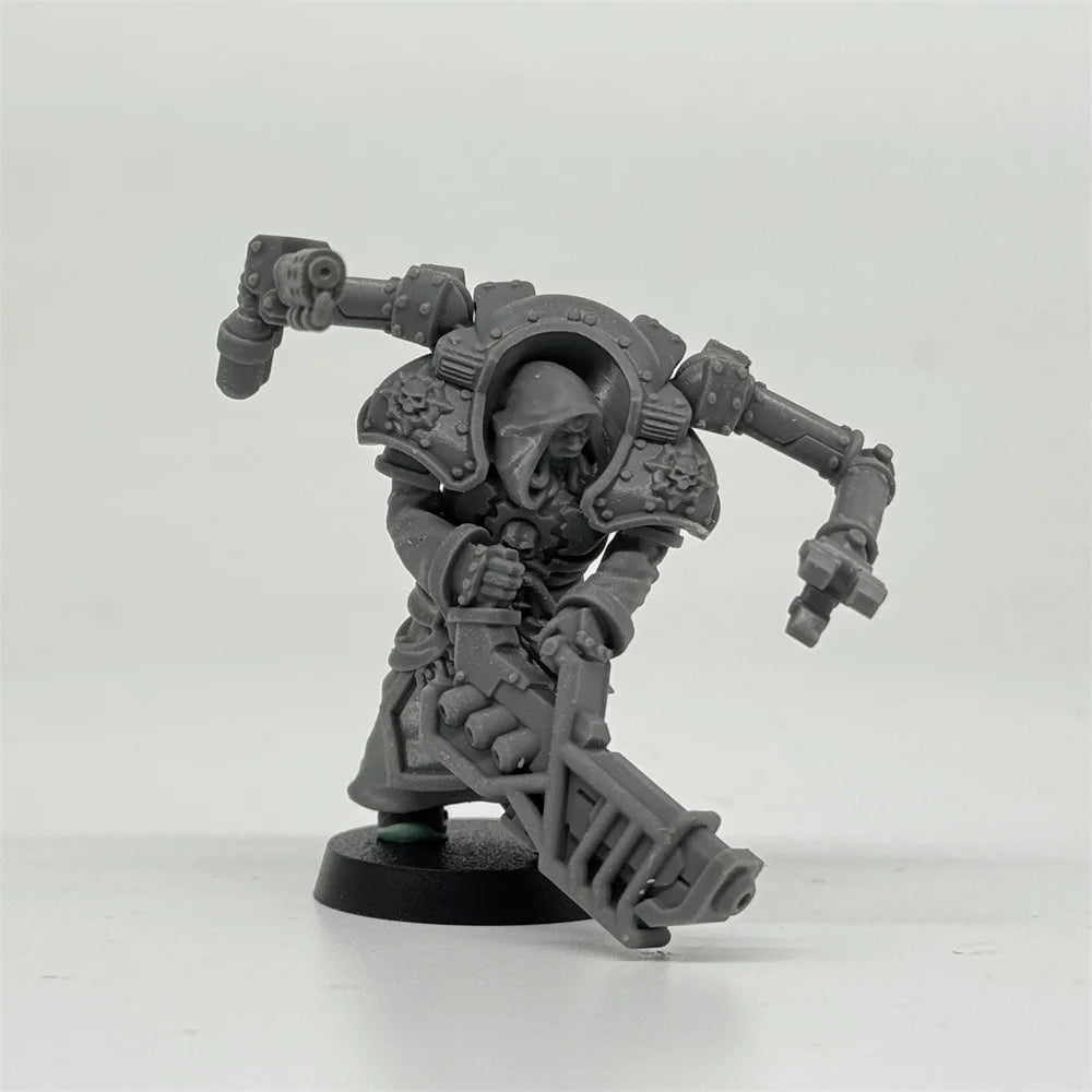 Scavenger Volatiles, 10 Figures, Resin Model Figure Kit, Sci-Fi Theme, Unassembled and Unpainted