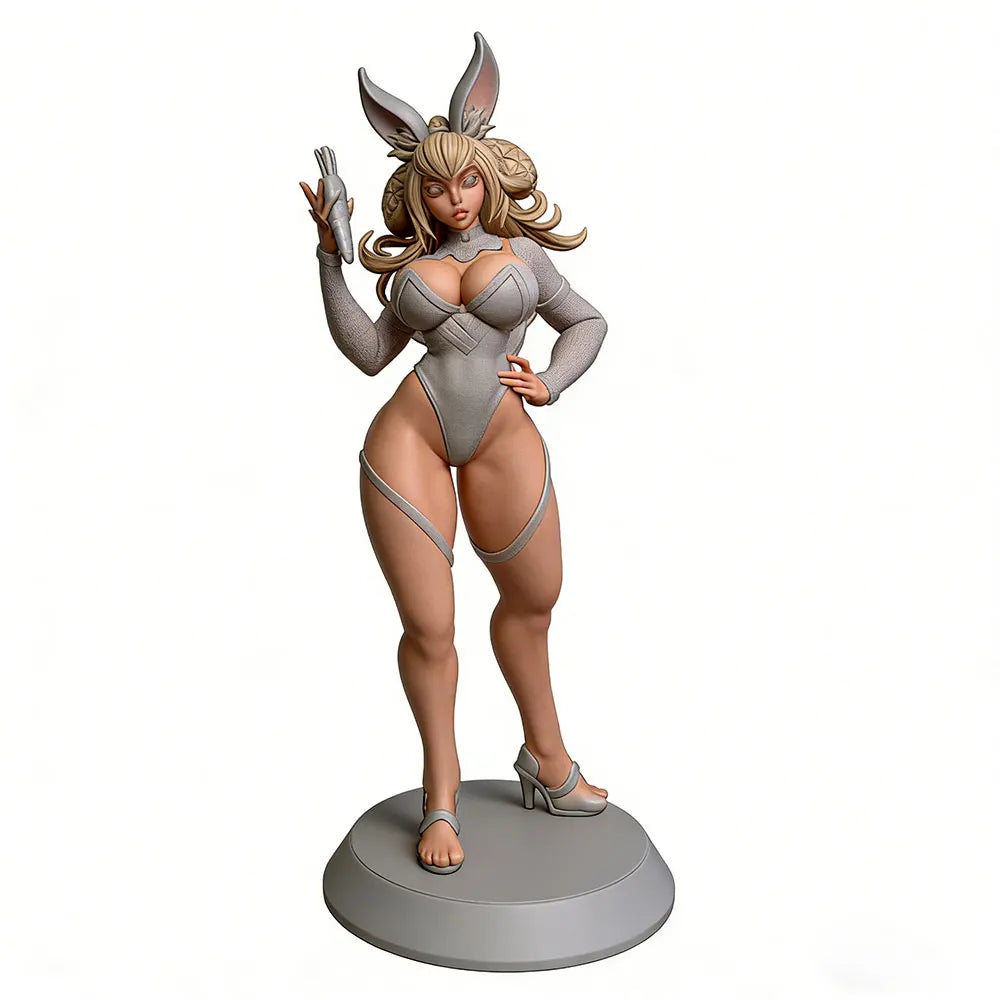 1/24 Female Warrior, 3 Figures, Resin Model Figure Kit, Fantasy Theme, Unassembled and Unpainted