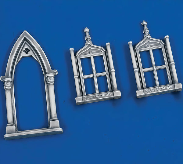 1/35 Medieval Church Architecture, Resin Model Diorama Kit, Unassembled and Unpainted