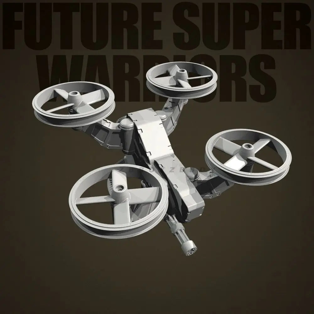 1/35 Modern Military Drone, Resin Model Aircraft Kit, Unassembled and Unpainted