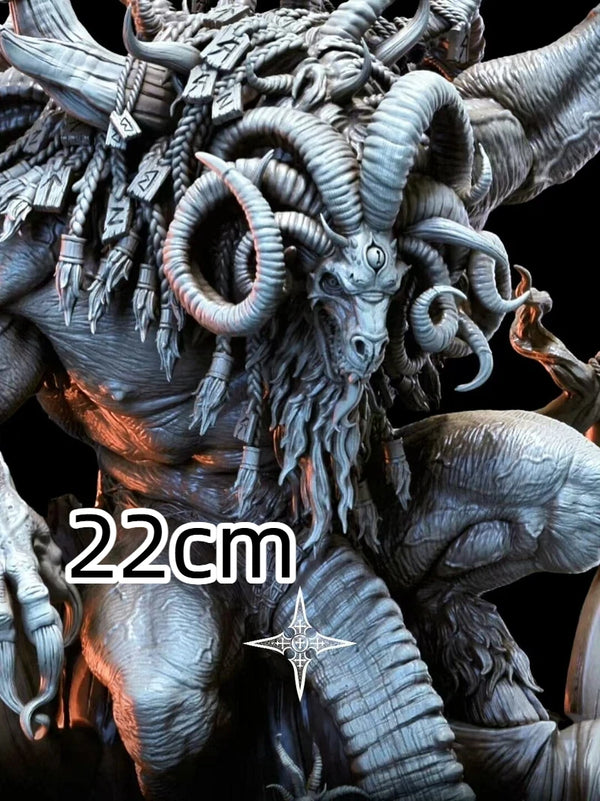 280mm Minotaur Warrior, Resin Model Figure Kit, Fantasy Theme, Unassembled and Unpainted