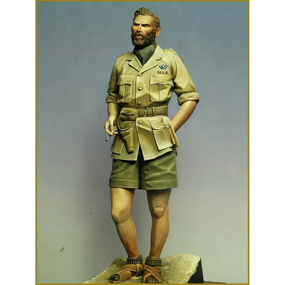 1/18 Modern SAS Operator Desert Tactical, Resin Model Figure Kit, Unassembled and Unpainted